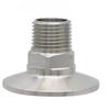 Шестигранное резьбовое соединение 1/4 3/8 1/2" 3/4" 1" 1-1/2" 2" NPT Наружная X 0.5"1.5" 2" Tri Clamp Нержавеющая сталь SUS 304 316L Санитарный фитинг для труб Пивоварение