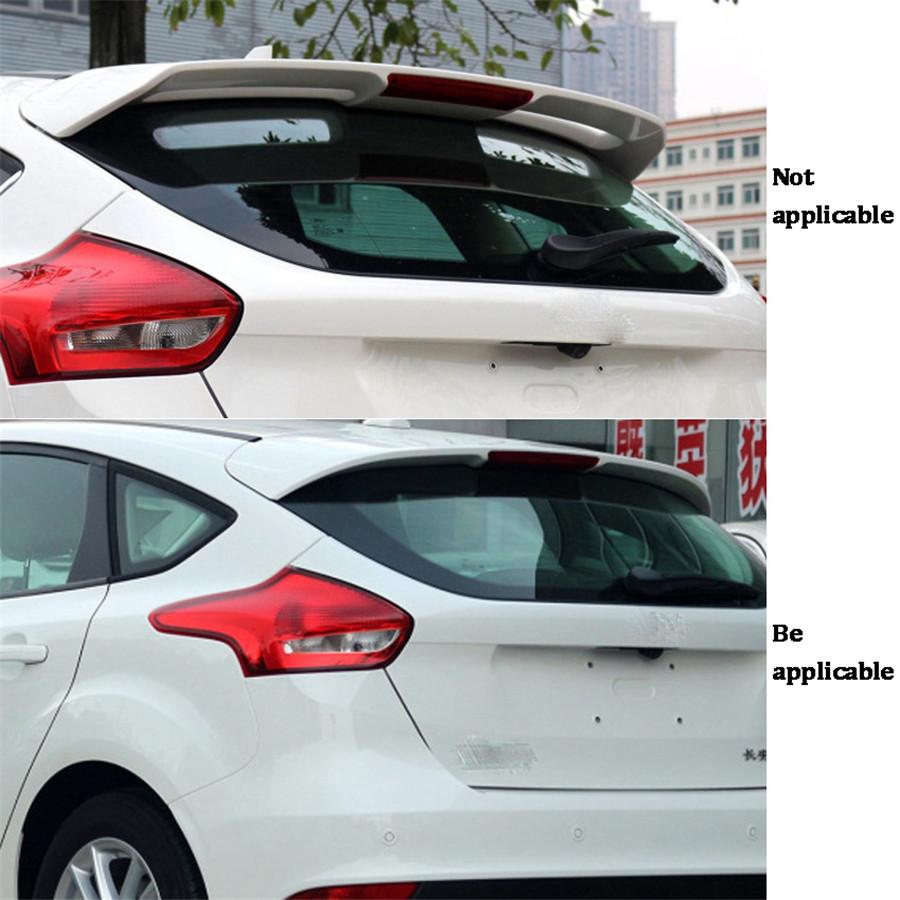 2 шт. Накладки на боковые крылья спойлера заднего стекла автомобиля для Ford Focus хэтчбек 2014-2018