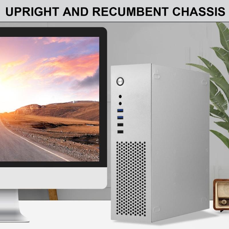 Корпус мини-ПК A10 Поддержка материнской платы MATX Шасси HTPC с улучшенным охлаждением Для домашнего офисного компьютера
