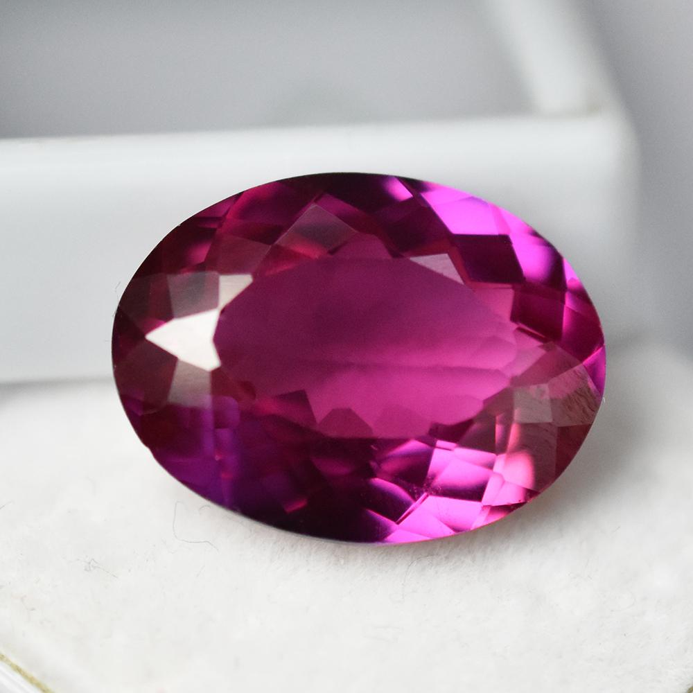 Natural Pink Sapphire Loose Gemstone 12.20 ct Oval Cut for Engagement September Birthday Birthstone