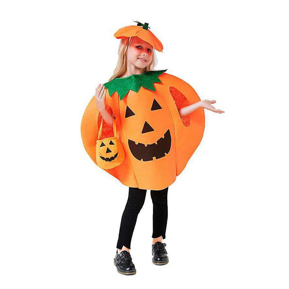 Performance Photo Props Party Masquerade Cloth With Hat and Bag Halloween Costume Pumpkin Costume