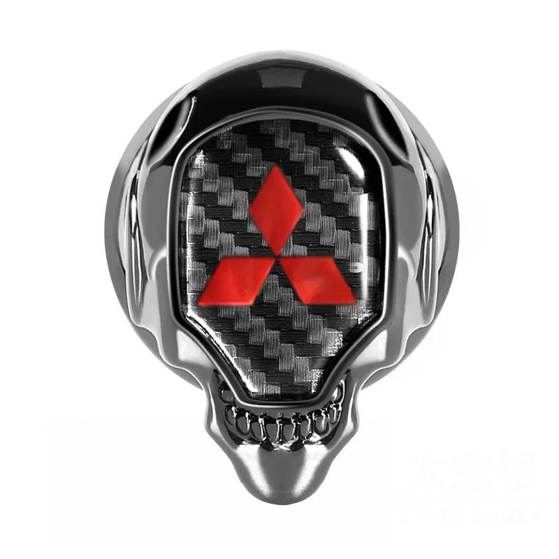 Car Engine Ignition Switch Button Cover Sticker for Mitsubishi Lancer 9 10 ASX L200 Colt Pajero Outlander Eclipse Accessories