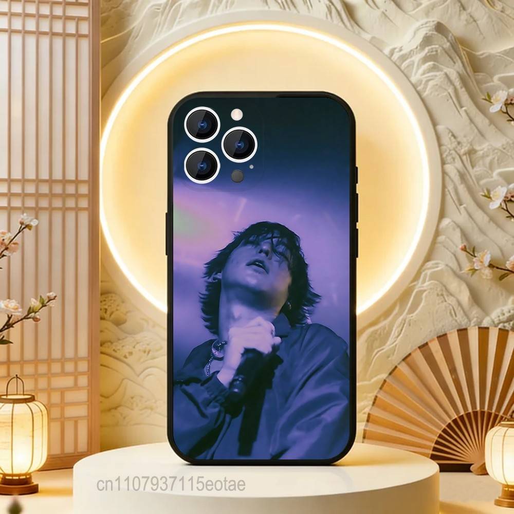Чехол-бампер Singer J-Joji Smithereens Черный Мягкий Для iPhone 17 13 14 15 11 16 12 Pro Max Pro Max Plus E Air Mini Чехол-оболочка для телефона