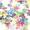 30 шт. Скрепка для моделирования самолетов Металлического цвета Скрепка Канцелярская папка для классификации информационных файлов