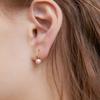 GETMEBLING [Silver925] Pearl Hook Earring