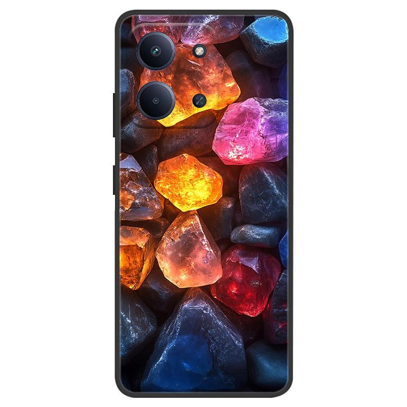 Для Xiaomi Redmi 15C 5G Европа Чехол Мраморный Мягкий Матовый Силиконовый Задняя Крышка Для Redmi15C Глобальный 15 C 4G Полный Чехол для Телефона Coque