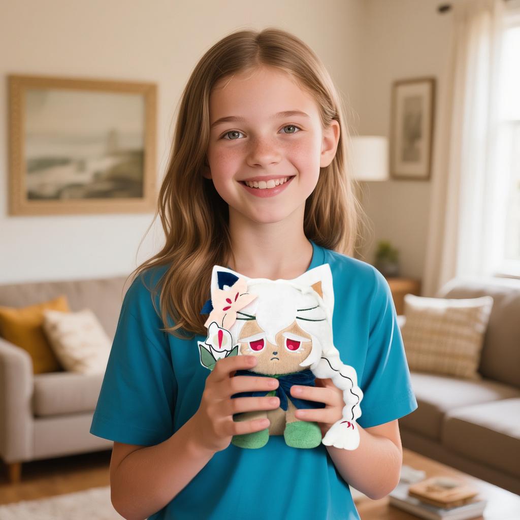 Плюшевая кукла, Игрушка в подарок, Мультфильм, Детская тряпичная кукла, Детская подарочная подушка