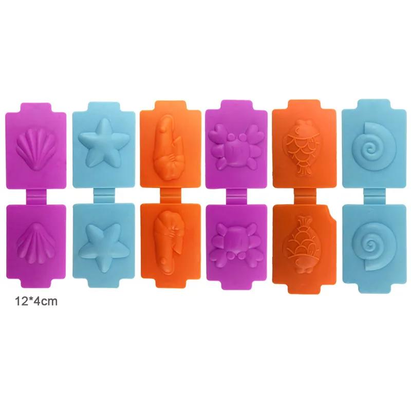 Инструменты для лепки из теста для детей Аксессуары для теста Формочки Динозавр Фрукты Скалка Резак Ножницы Пластилин Глина Форма Детские Игрушки Сделай Сам