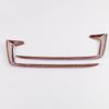 Chrome Front Fog Light Lamp Bumper Protector Cover Foglight Eyebrow Eyelid Trim For Honda Civic 10th Sedan 2019 2020 Accessories