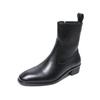 New English Style Chelsea Long Boots for Men Black Luxury Brand Mens Shoes Rubber Casual Shoes for Men Leather Winter Boots Man