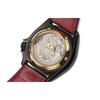 Seiko SEIKO5 Механический механизм Кожаный ремешок Часы Мужские Часы Красный циферблат SRPH03K1