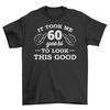 Футболка "60 лет" Мужская Женская Топ - BedfordScreen Edition! Смешная Футболка Мужская Женская Футболки Топ, Унисекс С Принтом Des