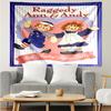 1PC Raggedy Ann And Andy Adventure Tapestry, Unique Design Tapestry, Suitable for Bedroom,Livingroom, Playroom,Heartwarming Holiday Gifts
