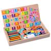 Educational Wooden Building Blocks & Counting Sticks for Early Learning and Kindergarten