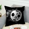 Cushion Cover Basketball Soccer Bed Pillow Car Sofa Pillowcase