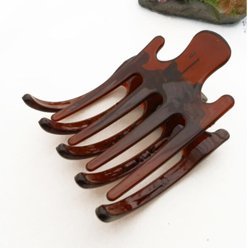 Выбор пластиковый зажим для волос коготь зажим для укладки волос аксессуар для женщин и девочек