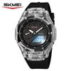 Men's Women Octagon Dial Digital Watch Waterproof Luminous Dial Sport Wristwatch with Alarm Outdoor Student Clock Jelly Color