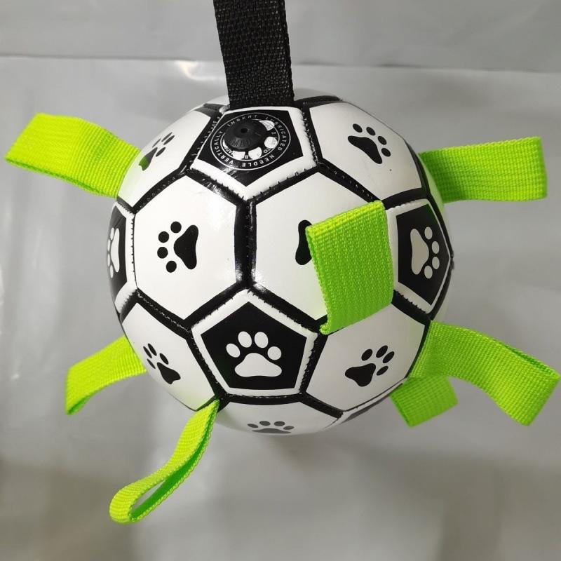 Маленькая игрушка для собаки Снимающая скуку собачья футбольная игрушка Корги Маленькая и большая собака Интерактивный мяч для питомца