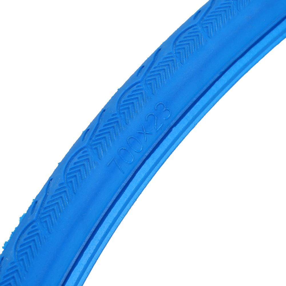 Модная велосипедная езда Tubeless Сплошные шины Для 700 * 23C Шоссейного велосипеда Фикс Gear Синий