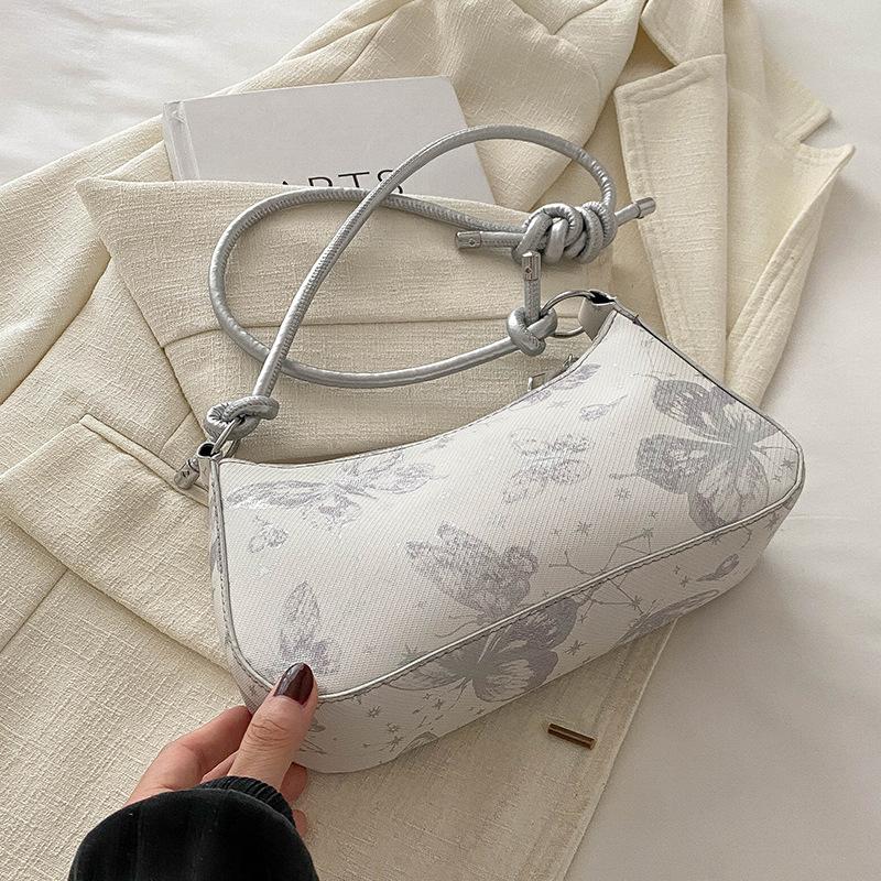 Popular Niche Bow Bag Women Fashion Underarm Bag Women Ins Fashionable Versatile Bag Women