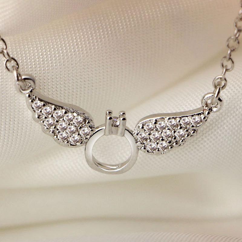 Женское ожерелье Lindon, кулон из медного сплава, циркон, модный подарок