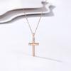 Крест ожерелье женская ключичная цепочка нишевый дизайн простое темпераментное украшение