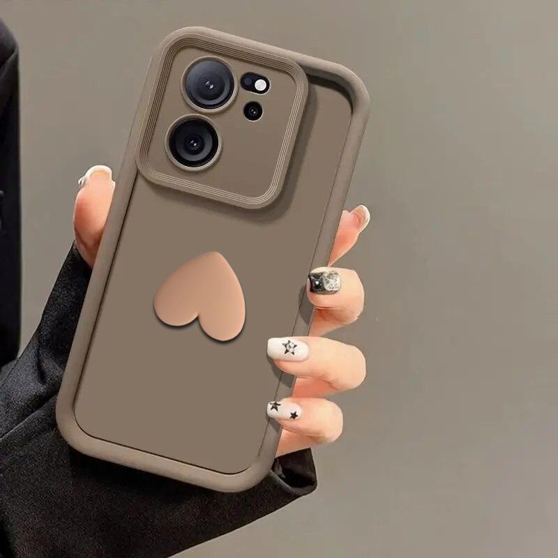 Модный чехол из ТПУ для Xiaomi Mi 13T 14T Pro 15 14 13 12 12T 11T 11 Lite Poco M6 M4 X6 X5 Pro X3 F6 F5 C65 C40 C61 силиконовый чехол для телефона Candy Cover