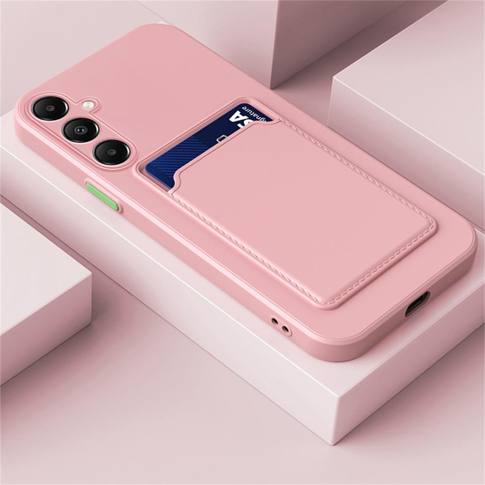 Чехол-кошелек для Samsung A 16 5G, цветная сумка для карт, задняя крышка для Samsung Galaxy A16 5G 4G, мягкий силикон, противоударный чехол на SamsungA16