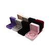 Necklace Small Solid Color Bracelet Holder Case Jewelry Display Packing Gift Box Velvet Jewelry Box