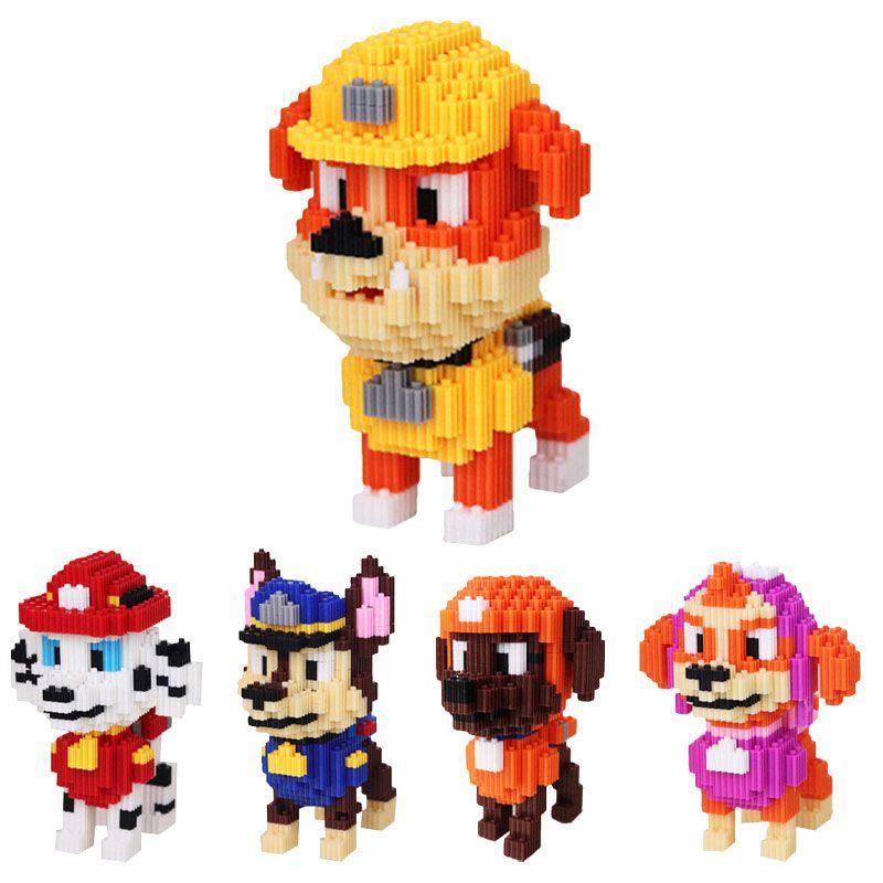 Конструктор Paw Patrol для декора и коллекции, доступны несколько милых стилей