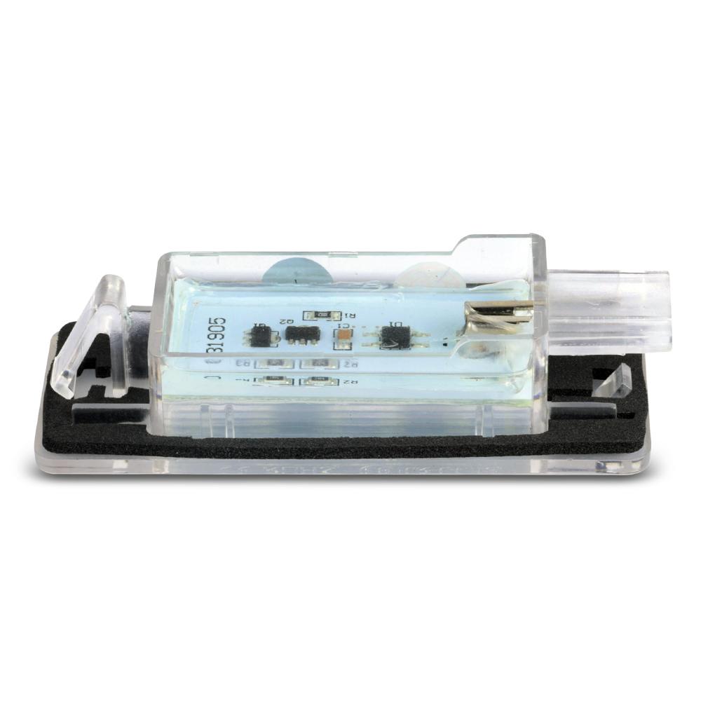 2 шт., белый светодиодный светильник для номерного знака без Canbus, лампа для номерного знака для Opel Vectra C Estate 2002 2003 2004 2005 2006 2007 2008