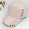 Модная регулируемая бейсболка KPOP шляпа пирсинг кольцо хип-хоп снепбэк кепка солнцезащитная шляпа папы горрас оптом унисекс