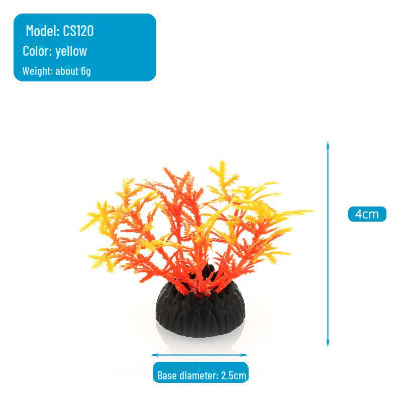 Aquarium Landscaping Plastic Artificial Plants - CS Series