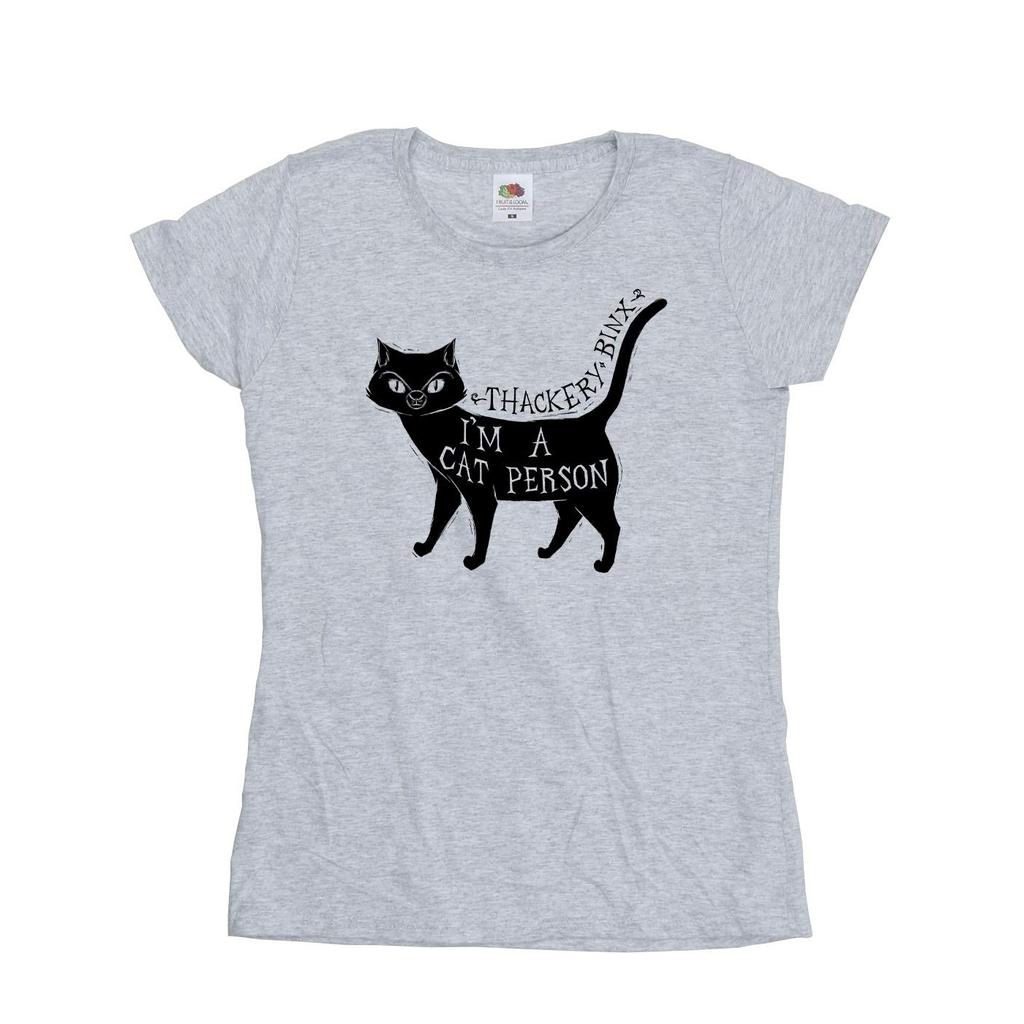 Disney Womens/Ladies Hocus Pocus A Cat Person Cotton T-Shirt