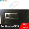 Для Mazda CX5 CX-5 KF 2017-   2024 Матовая Панель Кнопки Переключателя Фар Автомобиля Накладка Декоративная Аксессуары для Интерьера
