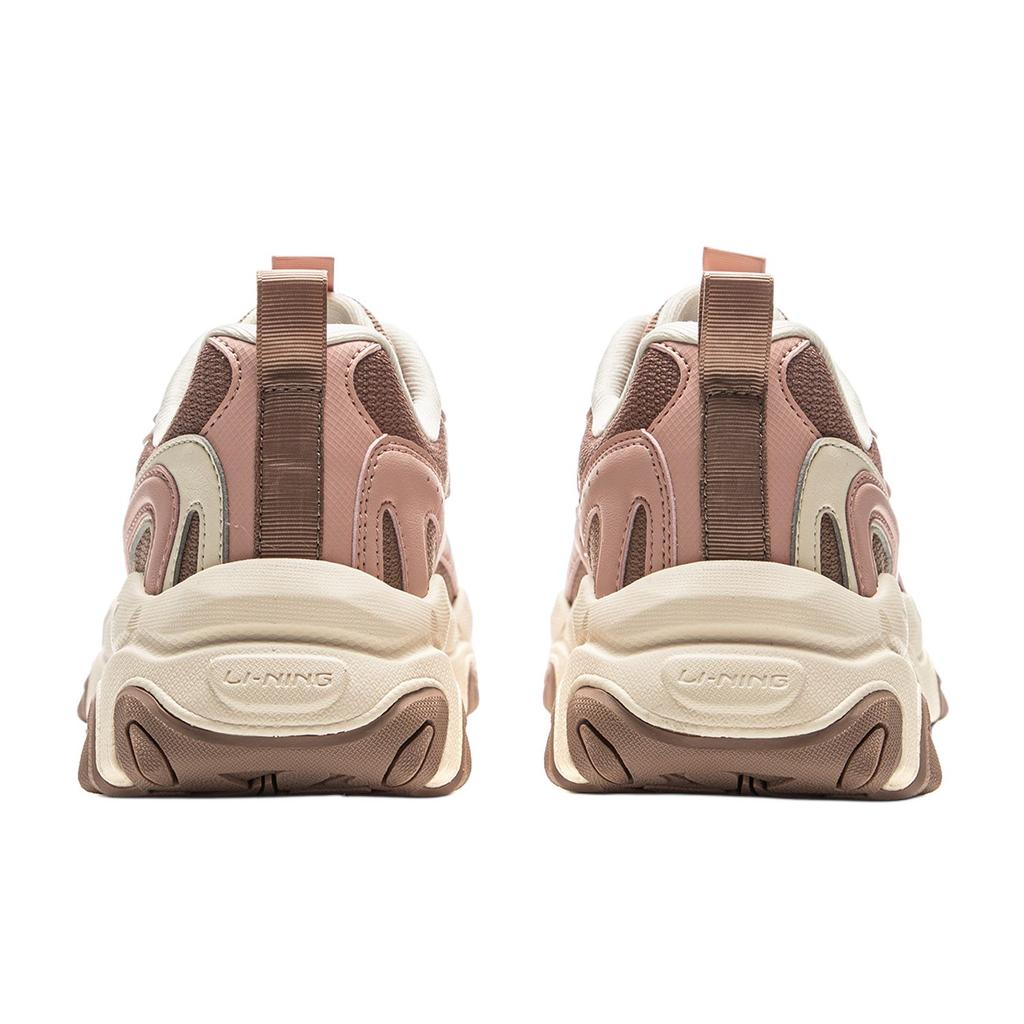 Li Ning Cat Paw Lite3 Нескользящие, износостойкие, дышащие, легкие, низкие, повседневные кроссовки для женщин AGCV390-5