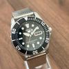 Used New belt SEIKO automatic winding Uni rare Seiko 5 Sports SNZF17J1 Made in Japan Day-Date wristwatch, working, black dial