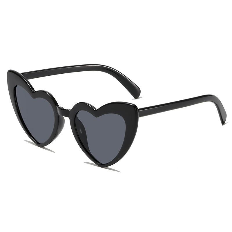 Солнцезащитные очки для девушек из Европы и Америки Beach Peach Heart Birthday Photo Cross Border Fashion Sunglasses