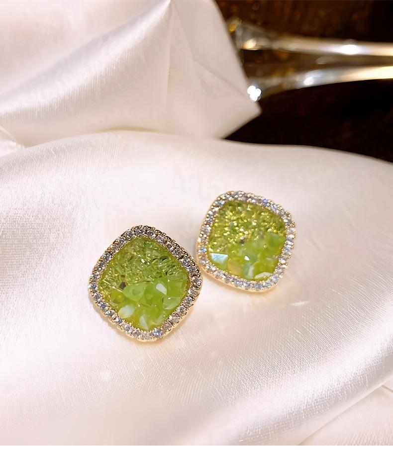 Green Earrings for Women