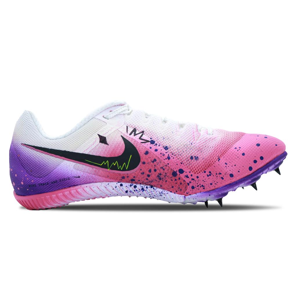 Nike Zoom Rival Multi Mesh Амортизация Устойчивость к истиранию Дышащая Поддержка Низкие Тренировочные Беговые Кроссовки Унисекс DC8749-100(Команда147-)