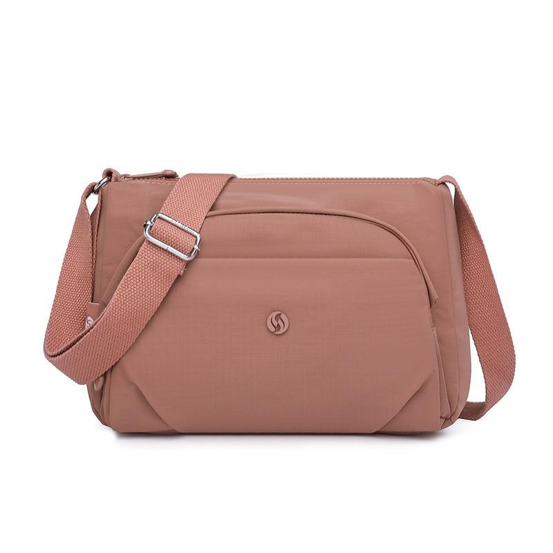 Simple Summer New Solid Color Shoulder Bag Women's Light Casual Outdoor Small Square Bag Fashion Commuter Messenger Bag