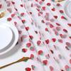 Polyester Wedding Table Runner Sweet Glitter Table Cover Table Flag  Birthday Decorations