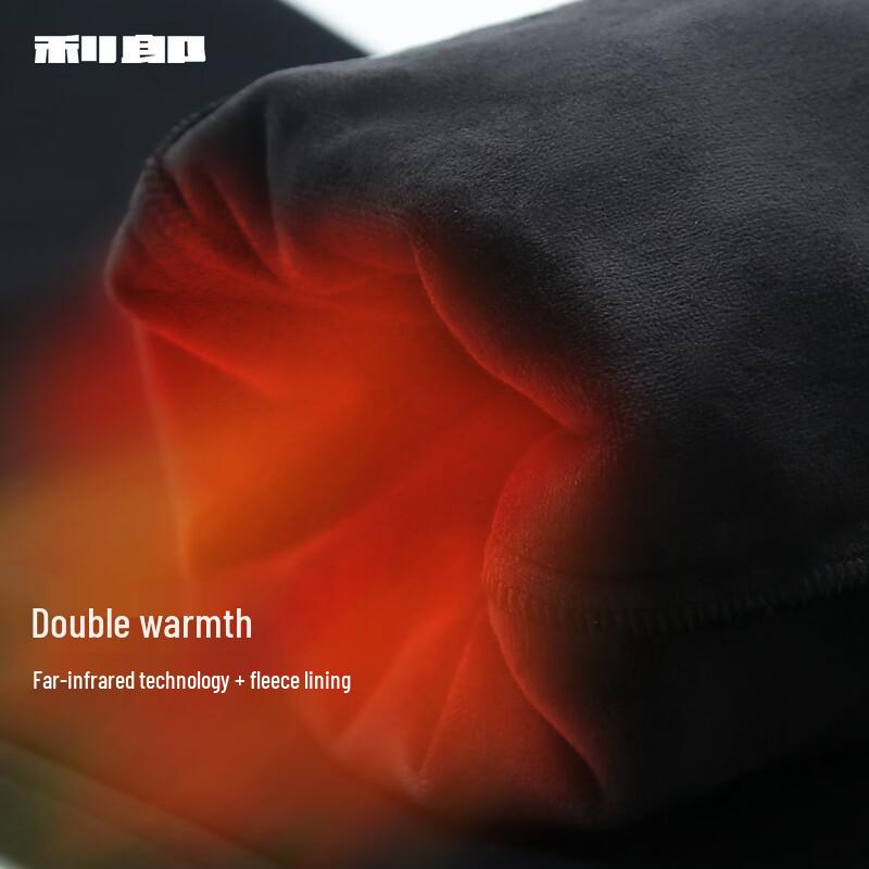 Lilang Men's Thermal Fleece Lined Casual Pants