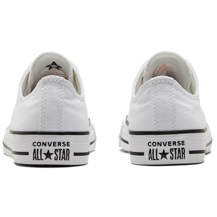 Converse Кеды Chuck Taylor All Star Low Top из парусины Белый/Черный A02579C
