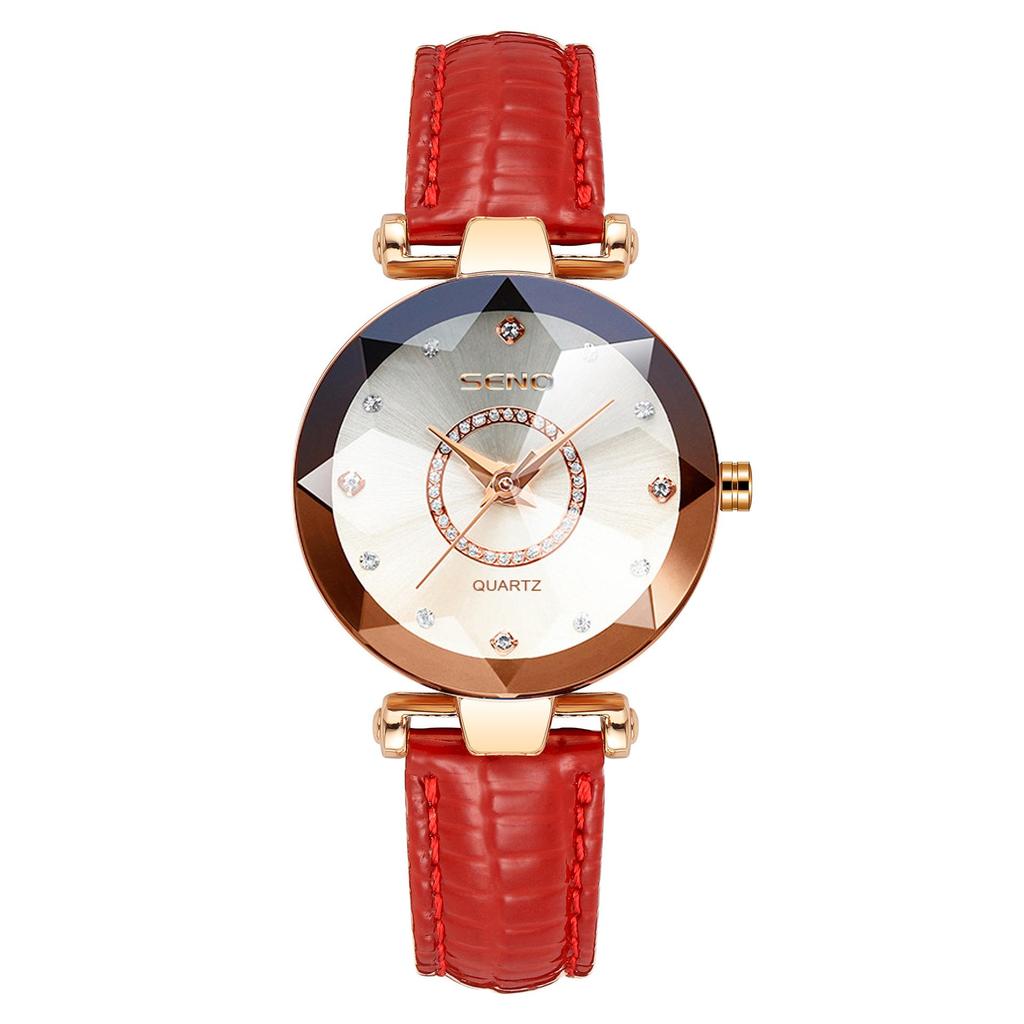 Женские часы с бриллиантами Ocean Heart Quartz - Стальной браслет, Водонепроницаемые