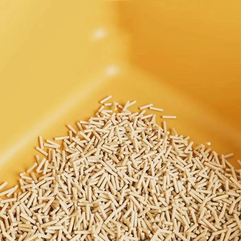 Кошачий туалет Лоток Большой Мак Очень большой Кошачий лоток Туалет для кошек Большой вместимости Полузакрытый Пластиковый Защита от брызг Товары для питомцев