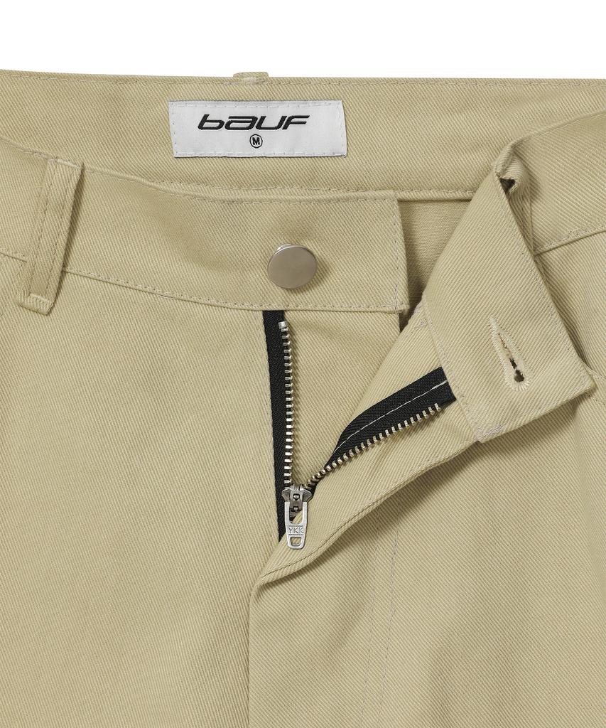 BAUF Star Symbol Bermuda Pants [Beige]
