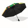 1pc Fantasy Universe Automatic Open/Close Umbrella, Portable Folding Umbrella for Travel, Themed Events, It is suitable as a gift for various festival