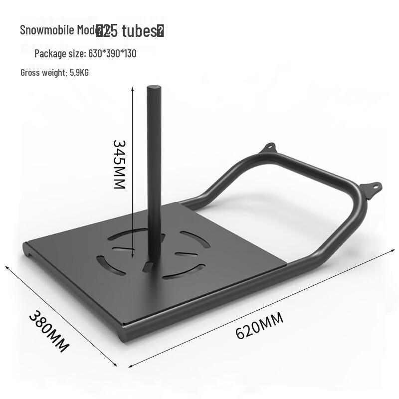 Commercial Gym Sled Push-Pull Cart