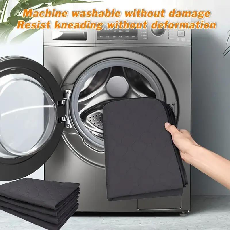 Washable Reusable Dog Urine Mat 2pcs XS/M/L Absorbent Pet Training Pee Pad for Puppy Cat Diaper Supplies Car Seat Floor Sofa